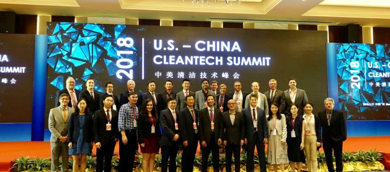 2018 US China Cleantech Summit is held in Guangzhou