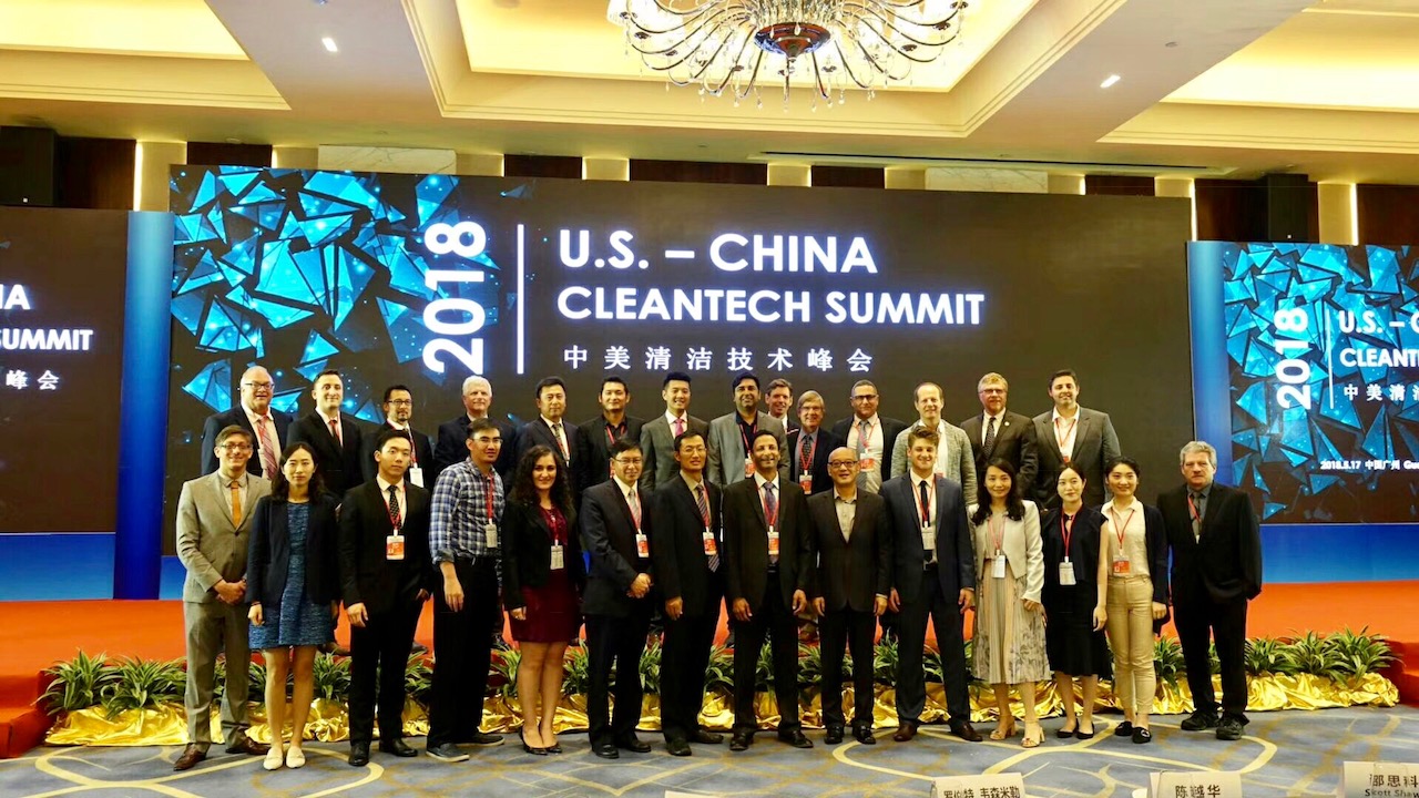 2018 US China Cleantech Summit is held in Guangzhou